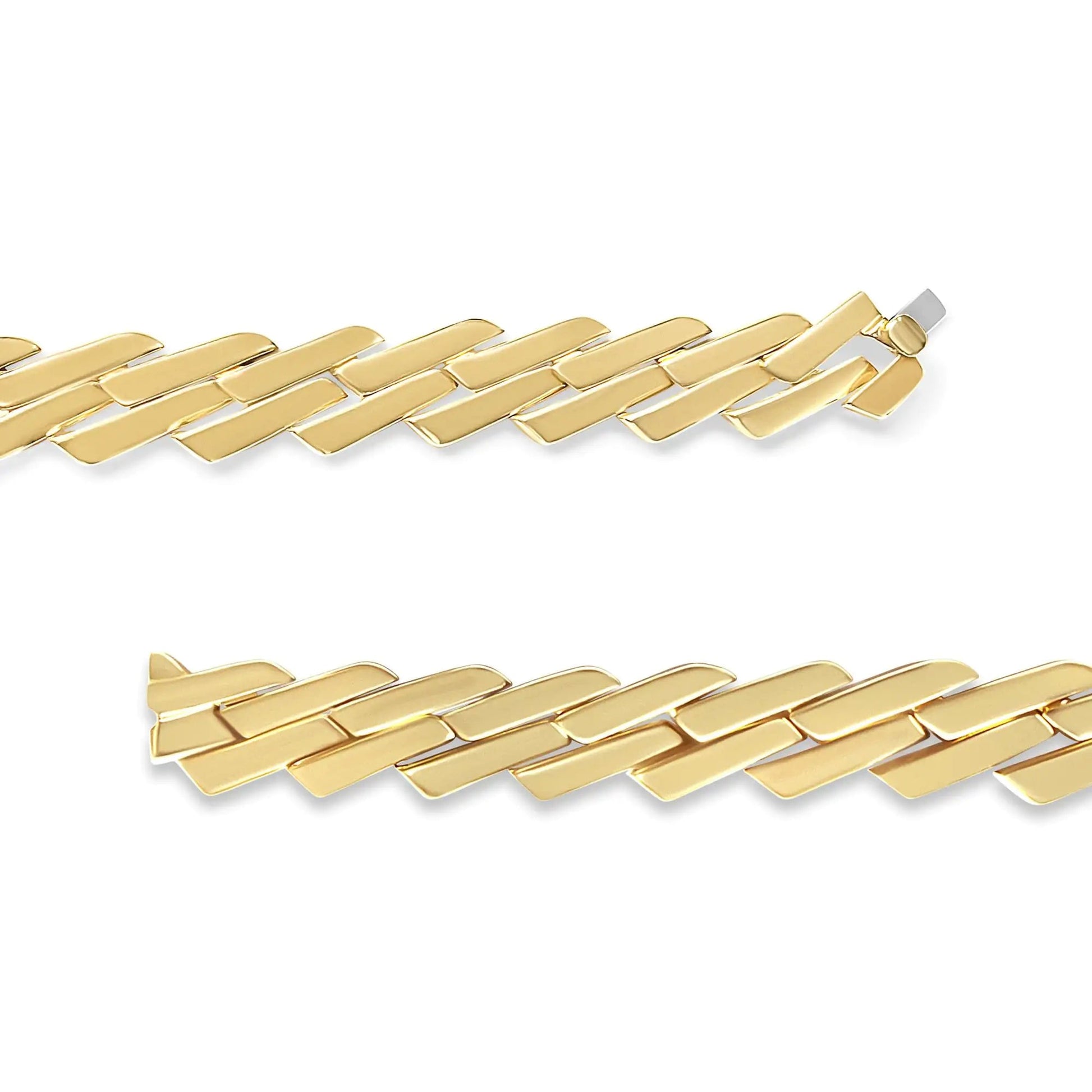 14k Yellow Gold 2 3/4 Cttw Pave Diamond Miami Cuban Curb Link Chain 16" Necklace (H-I Color, SI1-SI2 Clarity) WEM Support (www.WEM.support)