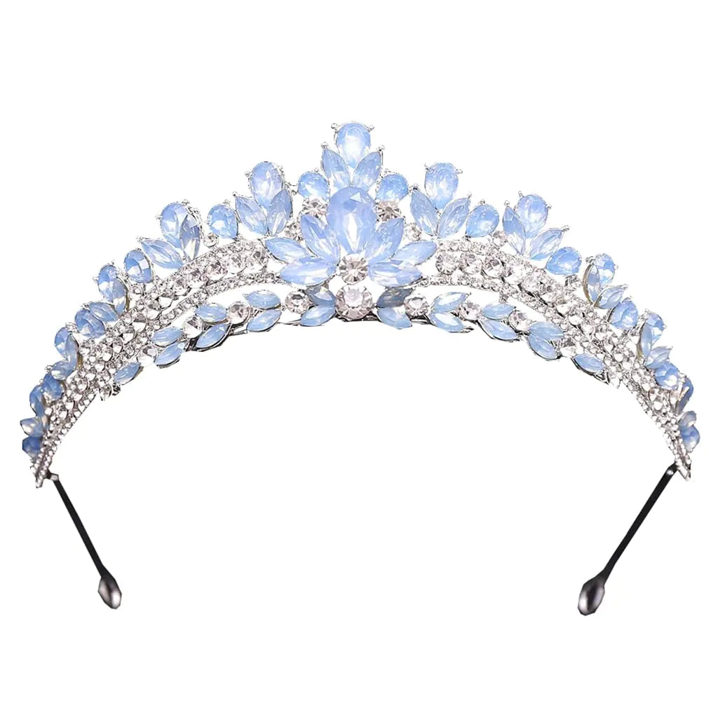 Yunyue Light Blue Crystal Sweet 16 Tiara HejK.com Marketplace LLC