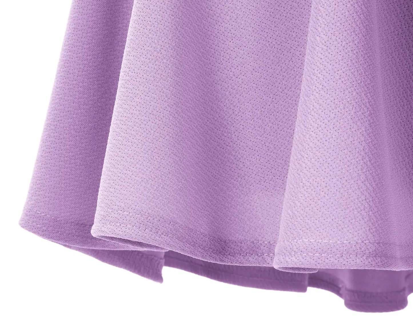 Urban CoCo Women's Basic Versatile Stretchy Flared Casual Mini Skater Skirt Small Lilac My Store