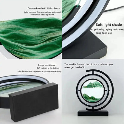 3D Quicksand Table Lamp this lamp is not only stylish but also durable. Perfect for adding a modern and artistic touch to your home or office decor My Store