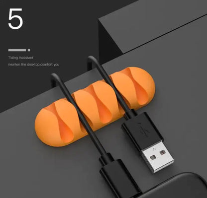 Wire Organizer Cord Management Clip WEM Support (www.WEM.support)