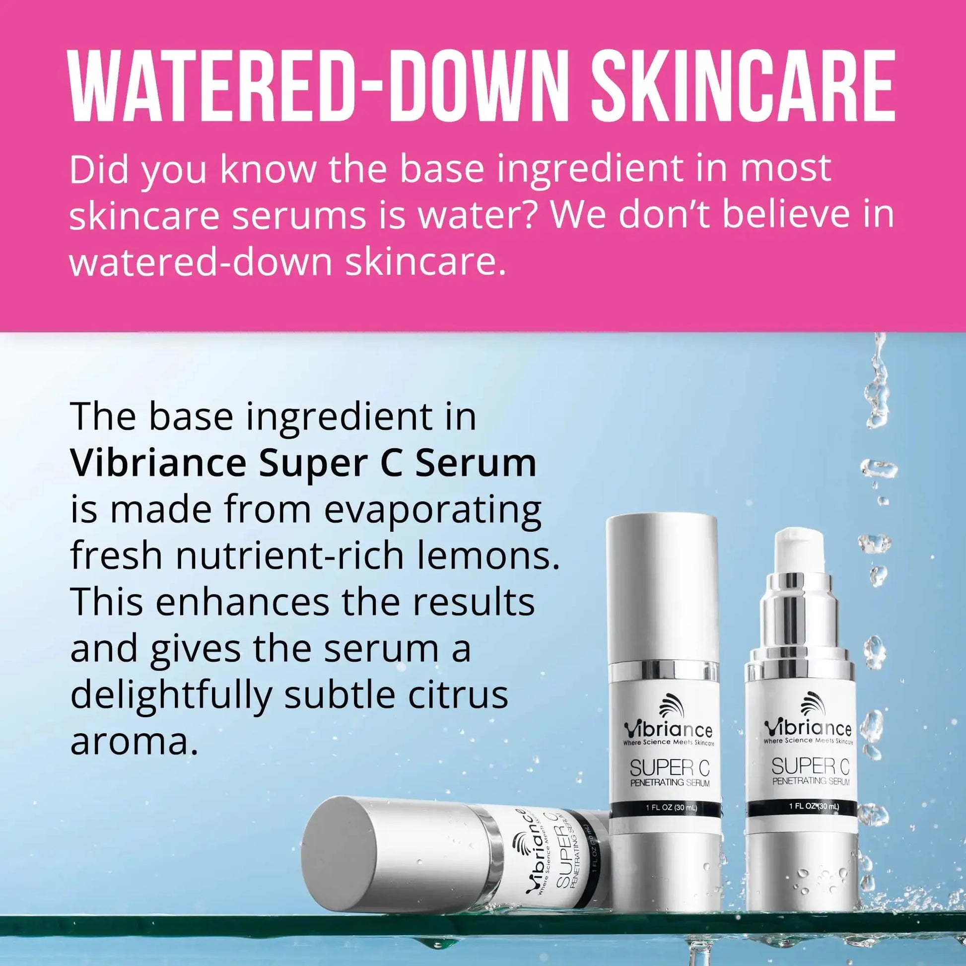 Vibriance Super C Serum for Mature Skin, Made in USA, All-In-One Formula Hydrates, Firms, Lifts, Smooths, Targets Age Spots, Wrinkles, Vitamin C Serum; 1 fl oz - Pack of 2 1 Fl Oz (Pack of 2) My Store