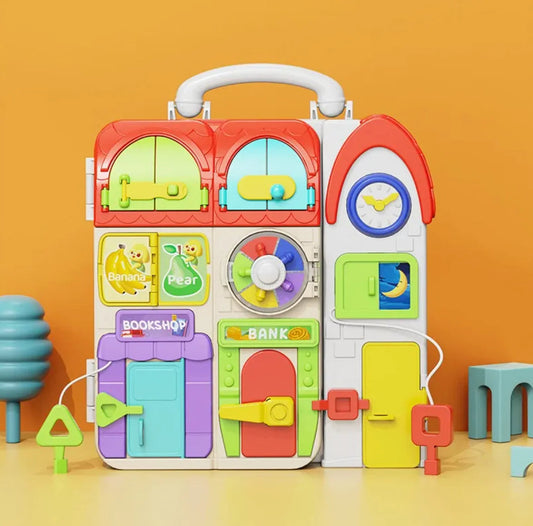 Tablero de Actividades Montessori de Bookhouse HejK.com