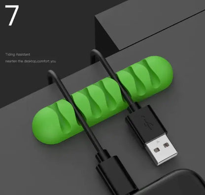 Wire Organizer Cord Management Clip WEM Support (www.WEM.support)