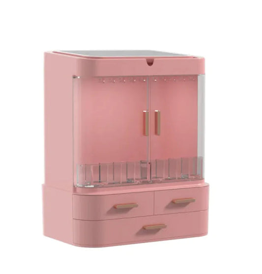 Ultimate LED Vanity Organizer with Mirror HejK.com Marketplace LLC