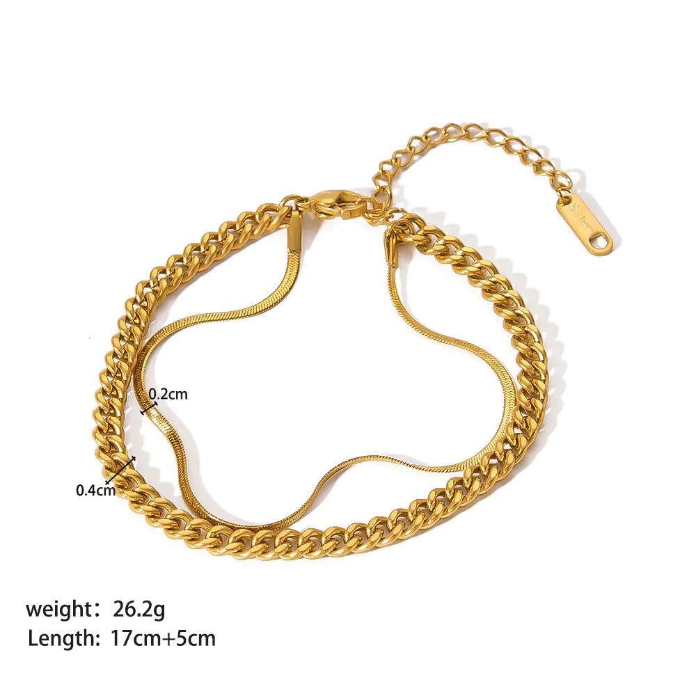 Stainless Steel Ornament Bracelet Female WEM Support (www.WEM.support)