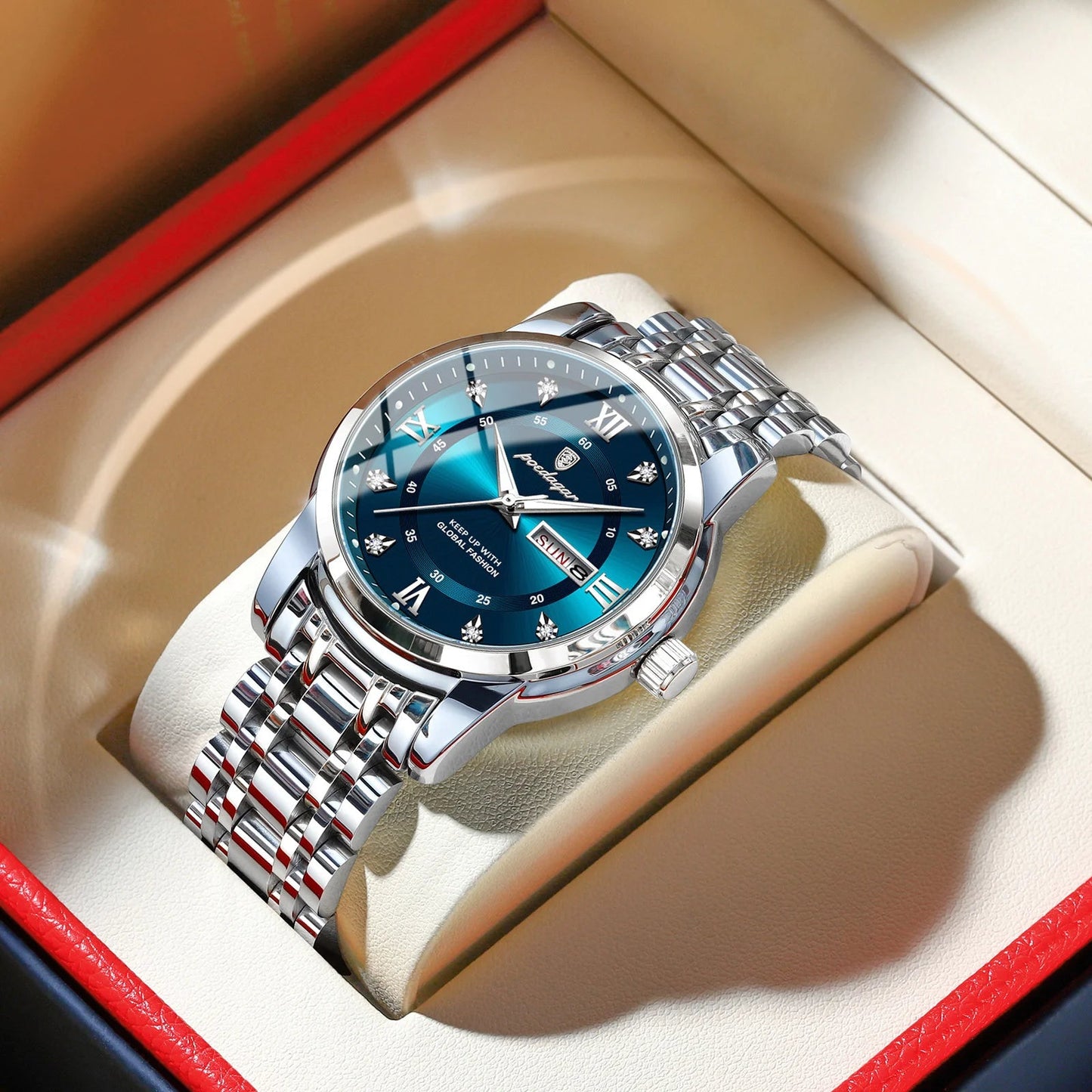 Waterproof Luminous Men's Watch WEM Support (www.WEM.support)