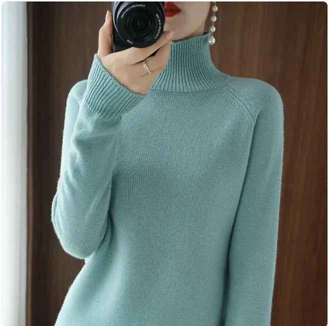 Stand Collar Pullover Sweater WEM Support (www.WEM.support)