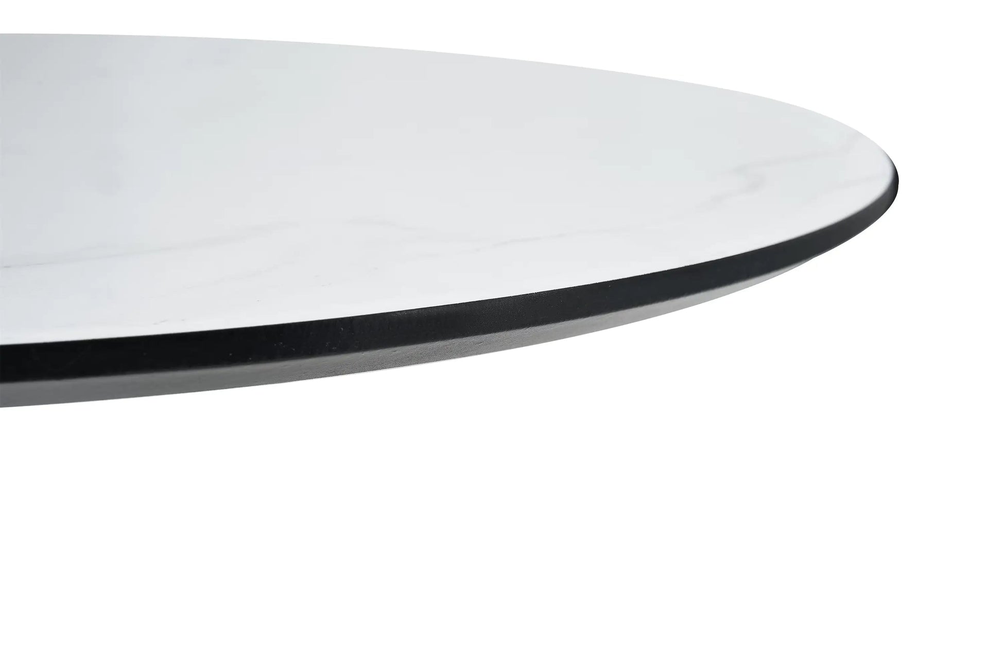 TULIP DINING TABLE ,Dia. 106cm ROUND, WHT, MARBLE WHT, 1pc Per Ctn WEM Support (www.WEM.support)