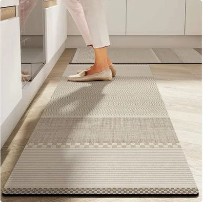 Tapete de Cozinha Absorvente Antiderrapante