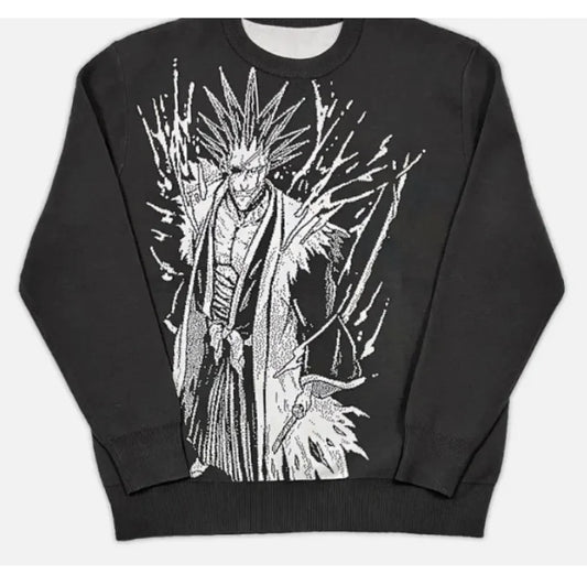 Vintage Wool Punk Style Sweater HejK.com