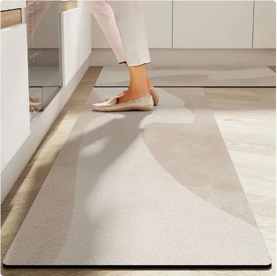 Tapete de Cozinha Absorvente Antiderrapante