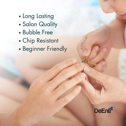 DeEnti Acrylic Nail Powder, 2oz Natural Pink Acrylic Powder Dip for Nails, Mixed Powder Clear and Pink Blend, Long Lasting Salon Quality, Bubble Free Professional Nail Powder for Manicure Nail Art 2 Ounce My Store