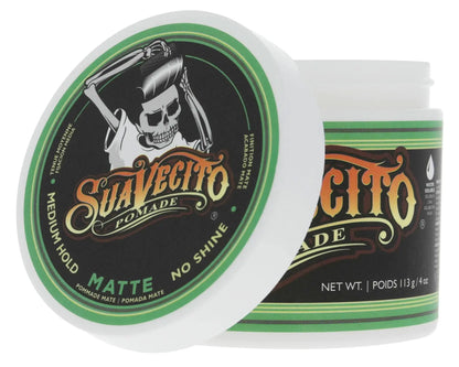 Suavecito Matte Hair Pomade (No Shine) Formula 4 oz, 1 Pack - Medium Hold Hair Pomade For Men - Matte Hair Paste For Natural Texture Hairstyles My Store