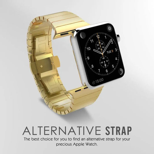 Stainless Steel Strap for Apple Watch WEM Support (www.WEM.support)