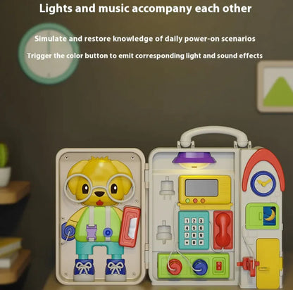 Tablero de Actividades Montessori de Bookhouse HejK.com
