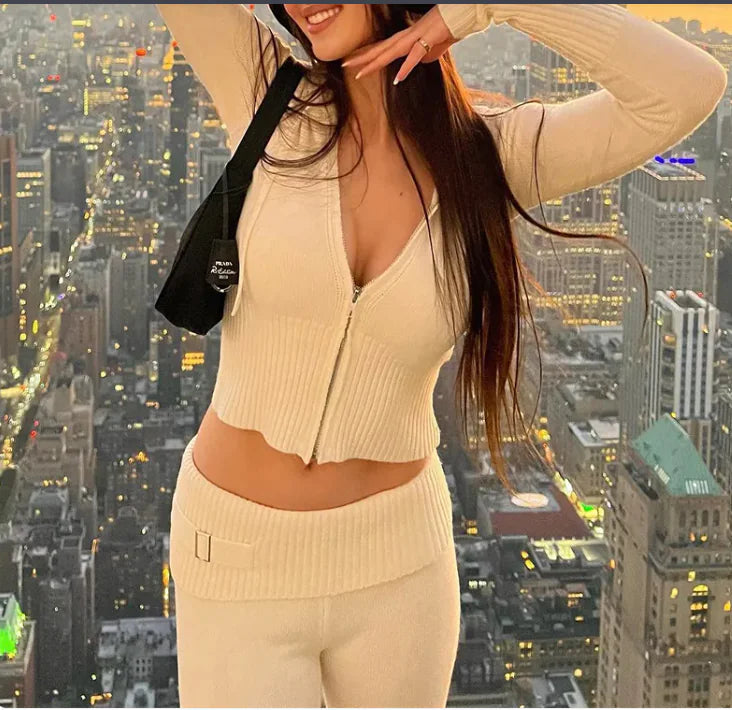 Women's Leisure Hoodie Suit WEM Support (www.WEM.support)
