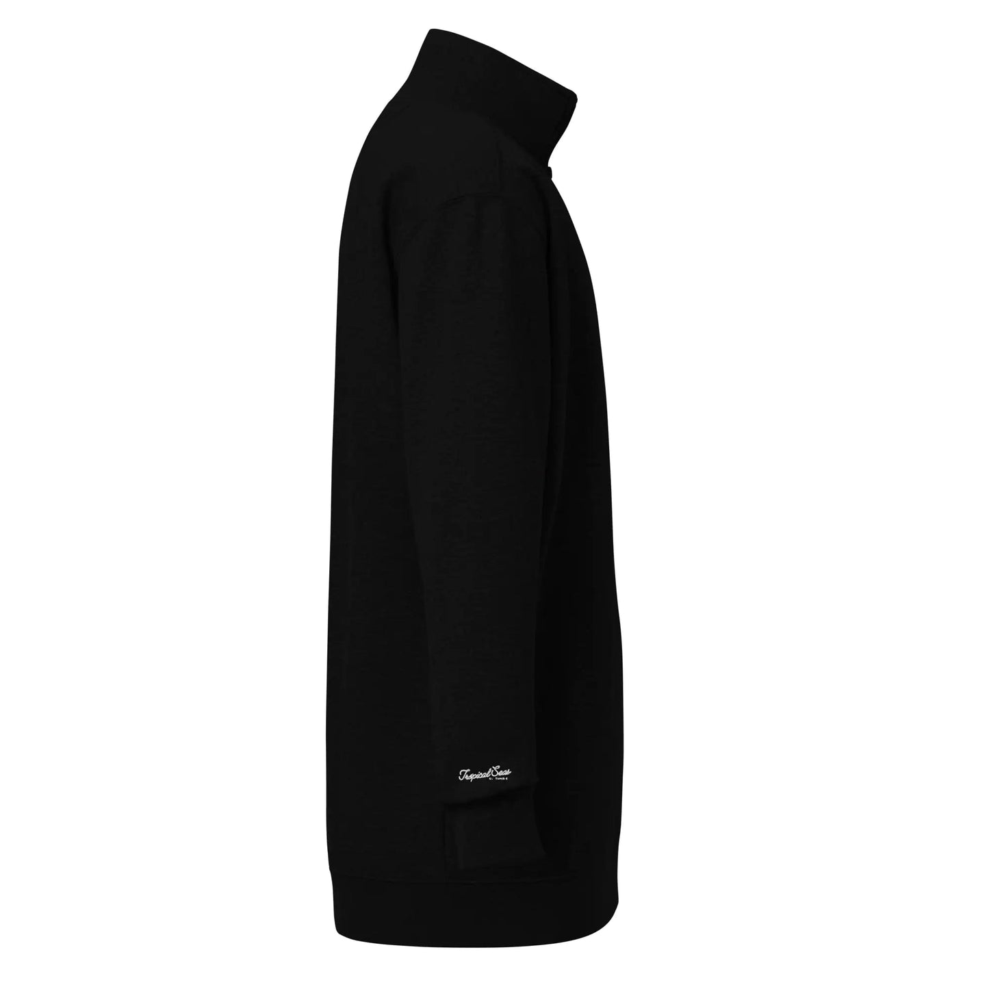 Tropical Seas Quarter Zip fleece pullover WEM Support (www.WEM.support)