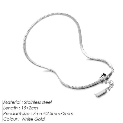 Stainless Steel Octagonal Snake Bone Bracelet