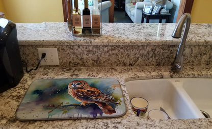 Tawny Owl Dish Drying Mat WEM Support (www.WEM.support)