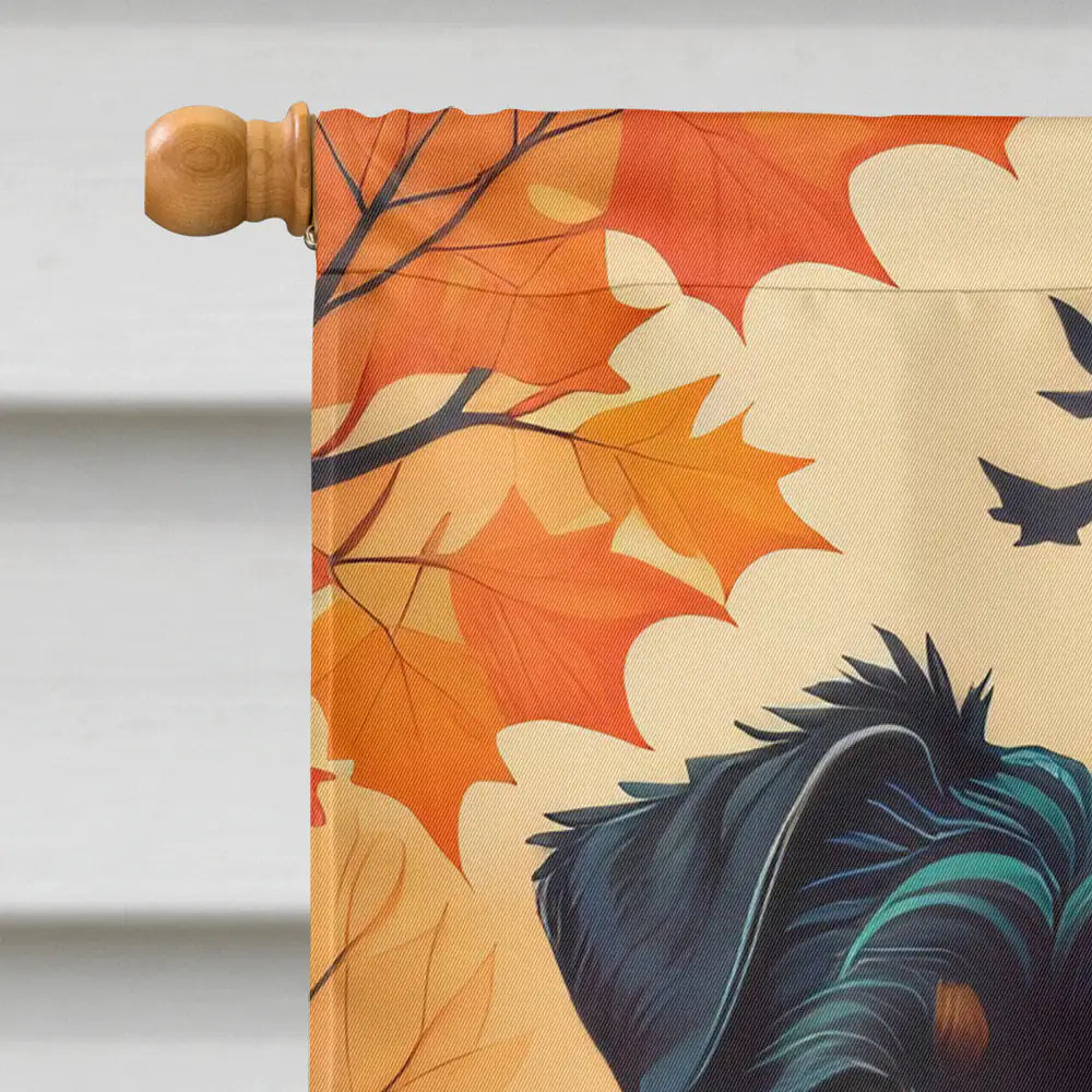Affenpinscher Fall House Flag WEM Support (www.WEM.support)