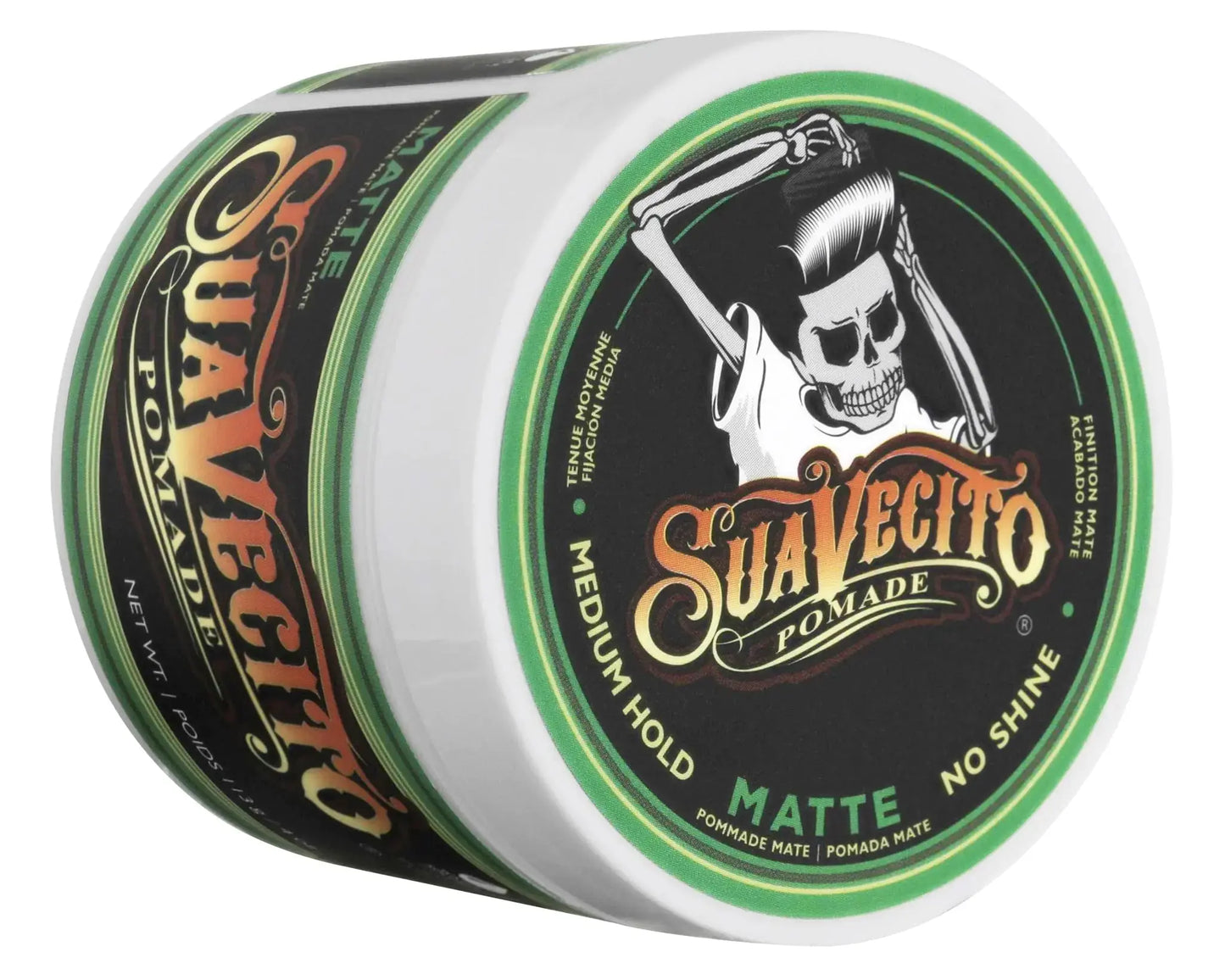 Suavecito Matte Hair Pomade (No Shine) Formula 4 oz, 1 Pack - Medium Hold Hair Pomade For Men - Matte Hair Paste For Natural Texture Hairstyles My Store