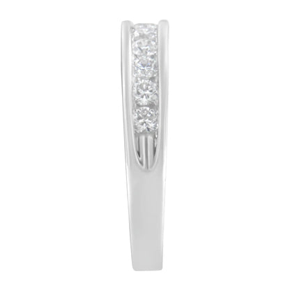 18K White Gold Round-Cut Diamond Ring (1/2 cttw, H-I Color, SI2-I1 Clarity) WEM Support (www.WEM.support)