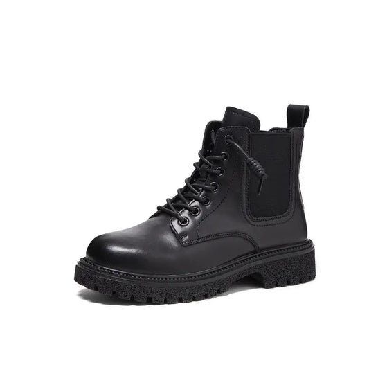 Thick-soled Leather Martin Boots for Women HejK.com Marketplace LLC