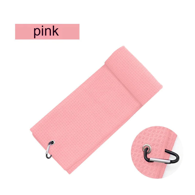 Waffle Golf Ball Cleaning Towel HejK.com Marketplace LLC