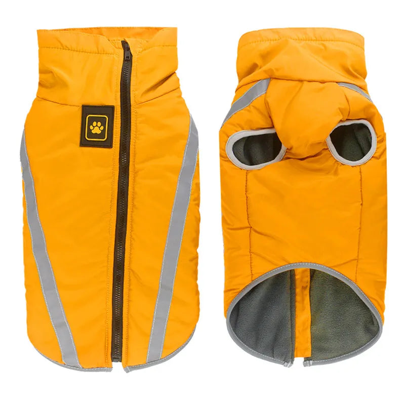 Thickened dog clothes windproof pet jacket WEM Support (www.WEM.support)