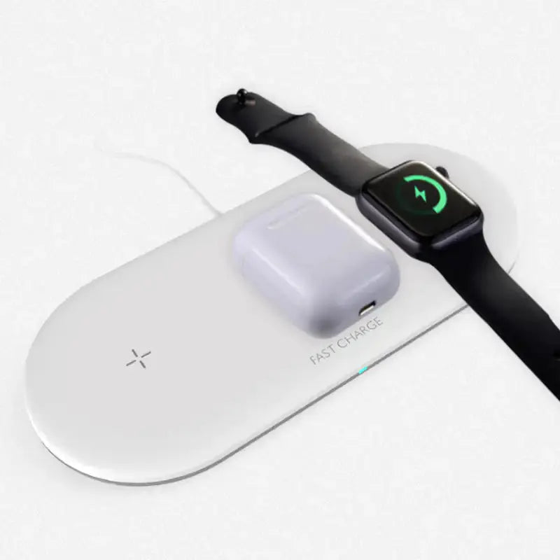 3 in 1 Multi Device Qi Wireless Fast Charger Say goodbye to tangled cords and slow charging times with the 3 in 1 3 in 1 Wireless Charger Multi Device Qi Wireless Fast Charger - the must-have accessory for all your charging needs. My Store