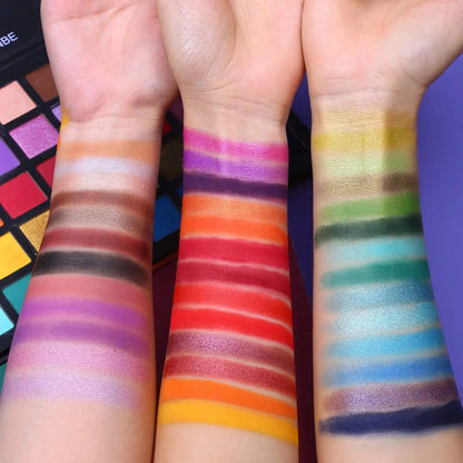 UCANBE Spotlight Eyeshadow Palette Professional 40 Color Eye Shadow Matte Shimmer Makeup Pallet Highly Pigmented Colorful Powder Long Lasting Waterproof Eye Shadow Palette A My Store