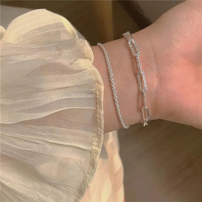 Starry Bracelet Sparkling Cauliflower Anklet Design Sense WEM Support (www.WEM.support)