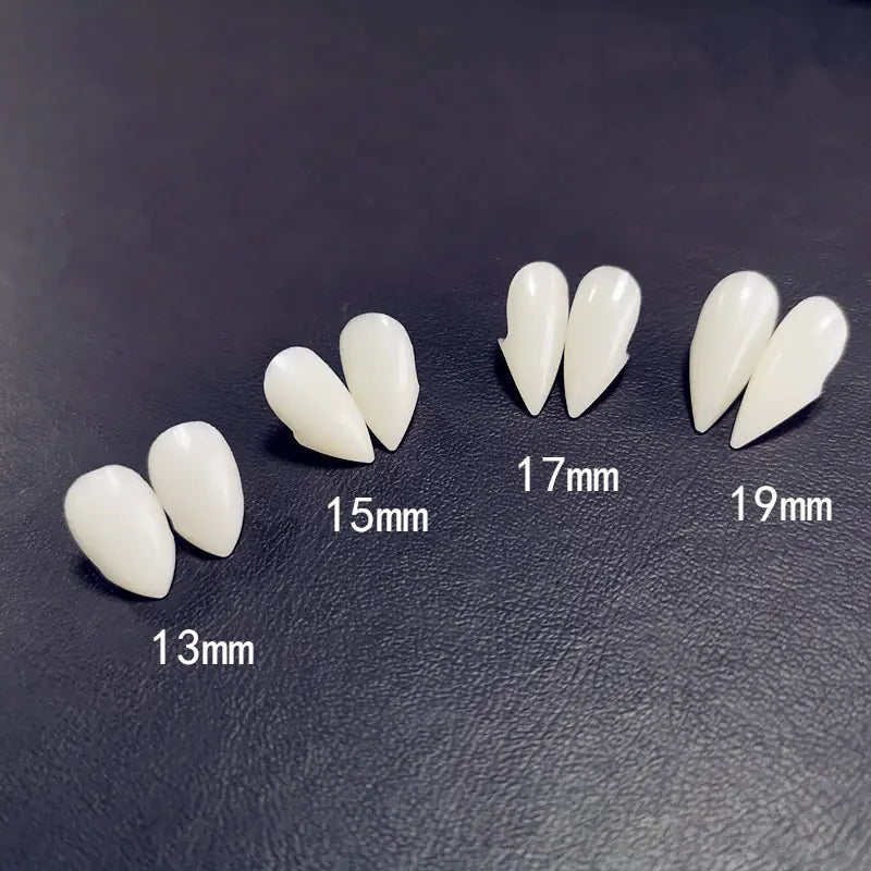 Vampire Teeth Fangs Dentures Props WEM Support (www.WEM.support)