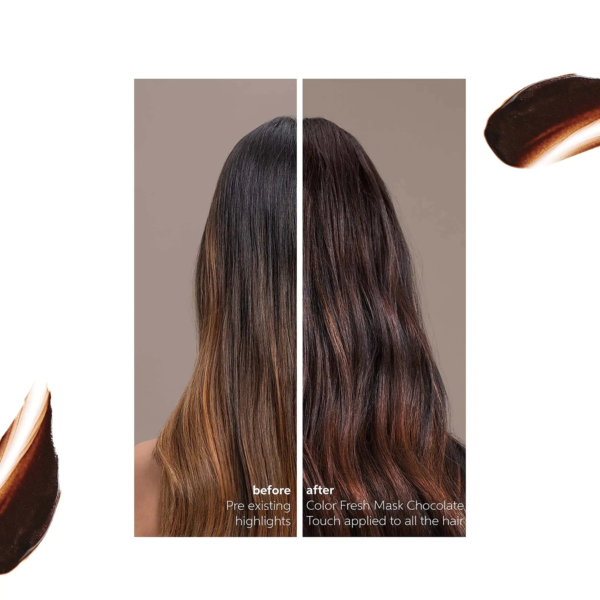 Wella Professionals Color Fresh Mask, Natural Shade, Damage Free, Color-Depositing Hair Mask With Avocado Oil, Silicone Free, 5 oz. Chocolate Touch My Store