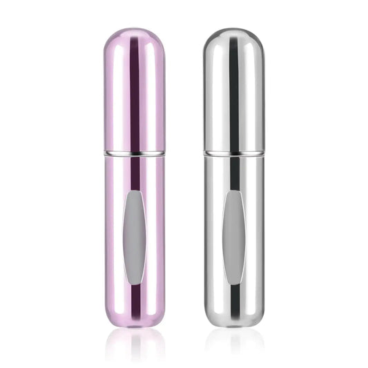 2 pcs Mini Perfume Travel Refillable Bottles-5ml Portable Atomizer Sprayer,Empty Pump Container for Traveling and Outgoing My Store
