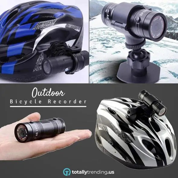 Wasserdichter Fahrradkamera-Recorder WEM Support (www.WEM.support)