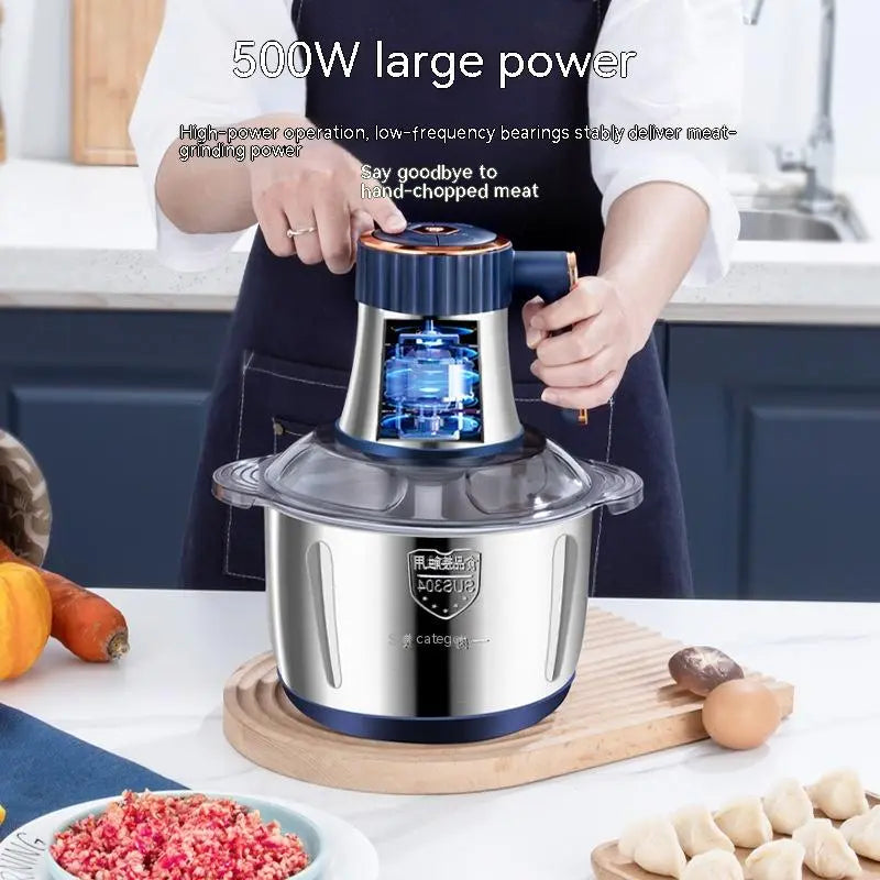 Stainless Steel Meat Grinder Household Function WEM Support (www.WEM.support)