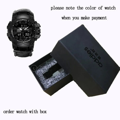Waterproof LED Military Sports Watch WEM Support (www.WEM.support)