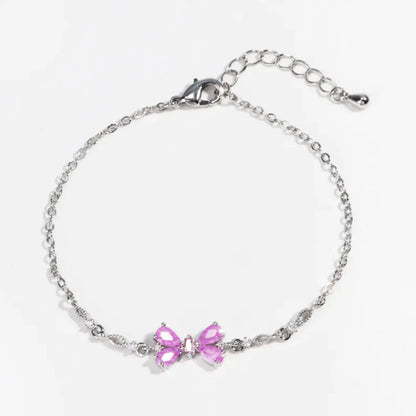Y2K Heart Rhinestone Bracelet WEM Support (www.WEM.support)