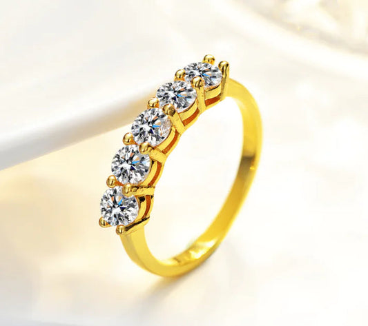 7-Star Diamond Silver Ring HejK.com Marketplace LLC