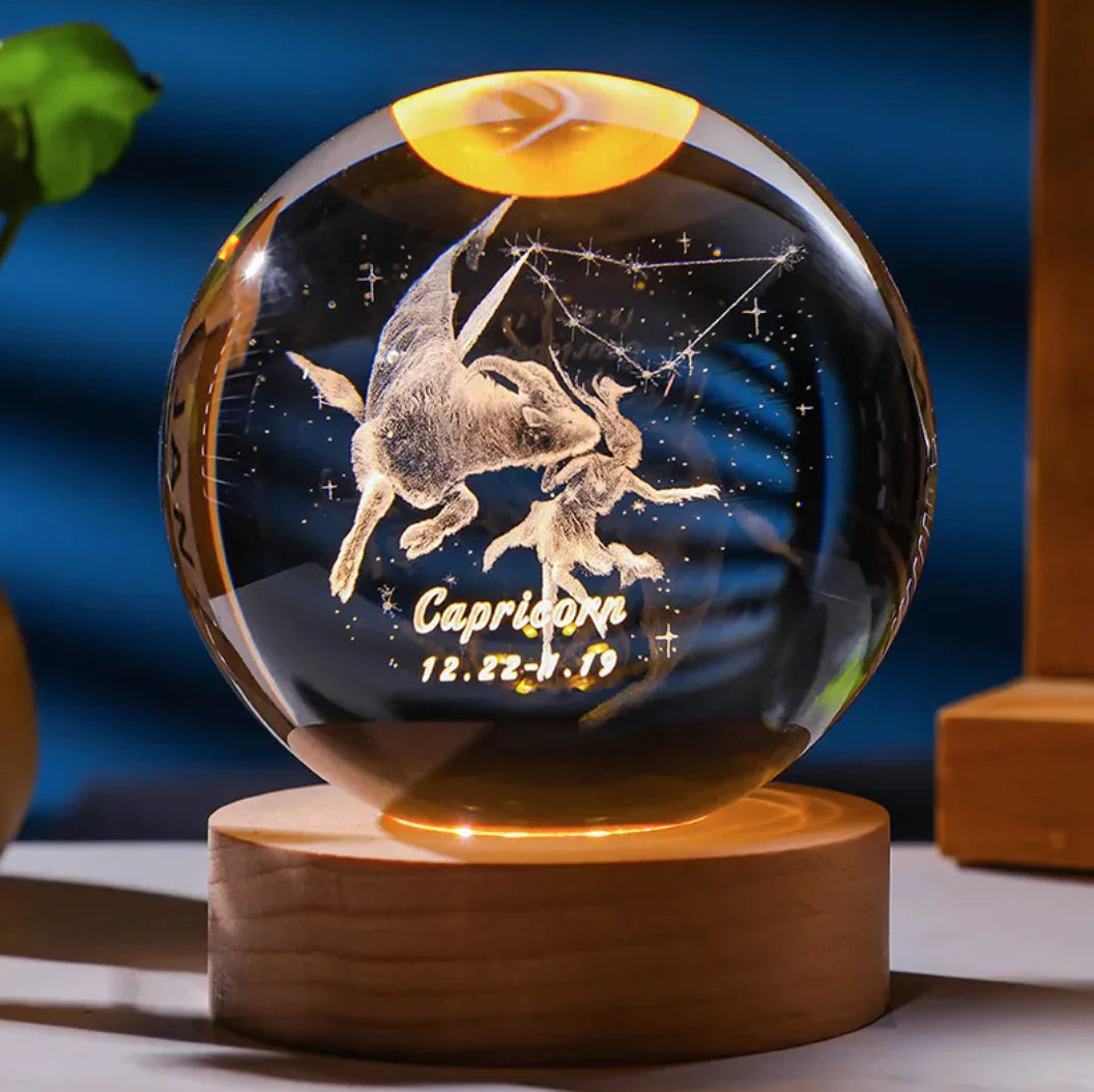 3D Constellation Crystal Night Light WEM Support (www.WEM.support)