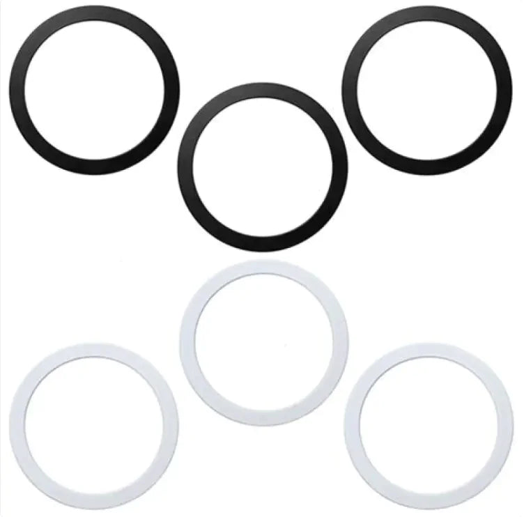 MagSafe-Compatible 5-Piece Magnetic Sticker Ring Set WEM Support (www.WEM.support)