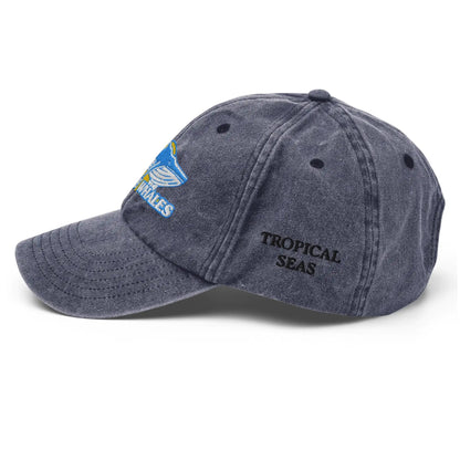 Vintage Save the Whales Hat WEM Support (www.WEM.support)