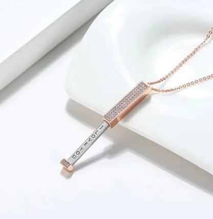 Trendy Zircon Inlaid Pendant