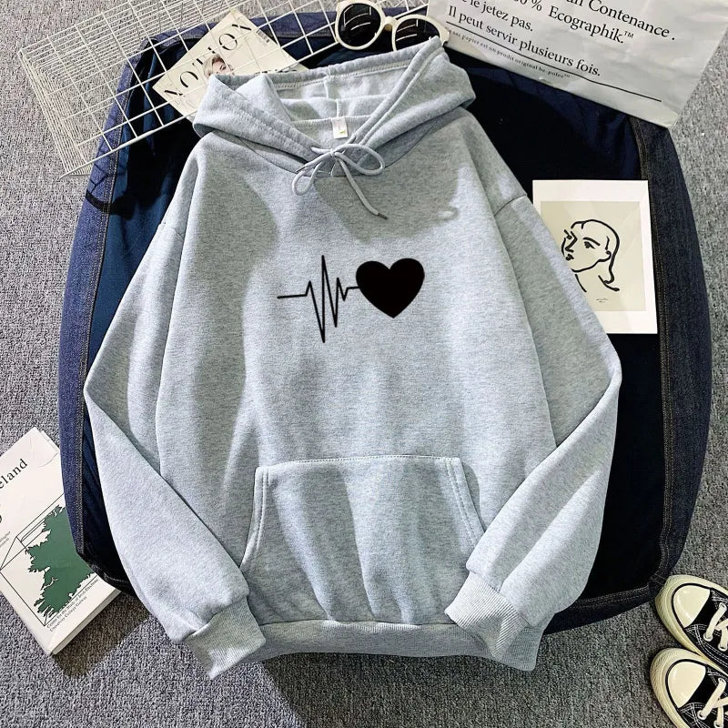 Sudadera con Capucha de Terciopelo para Mujer HejK.com