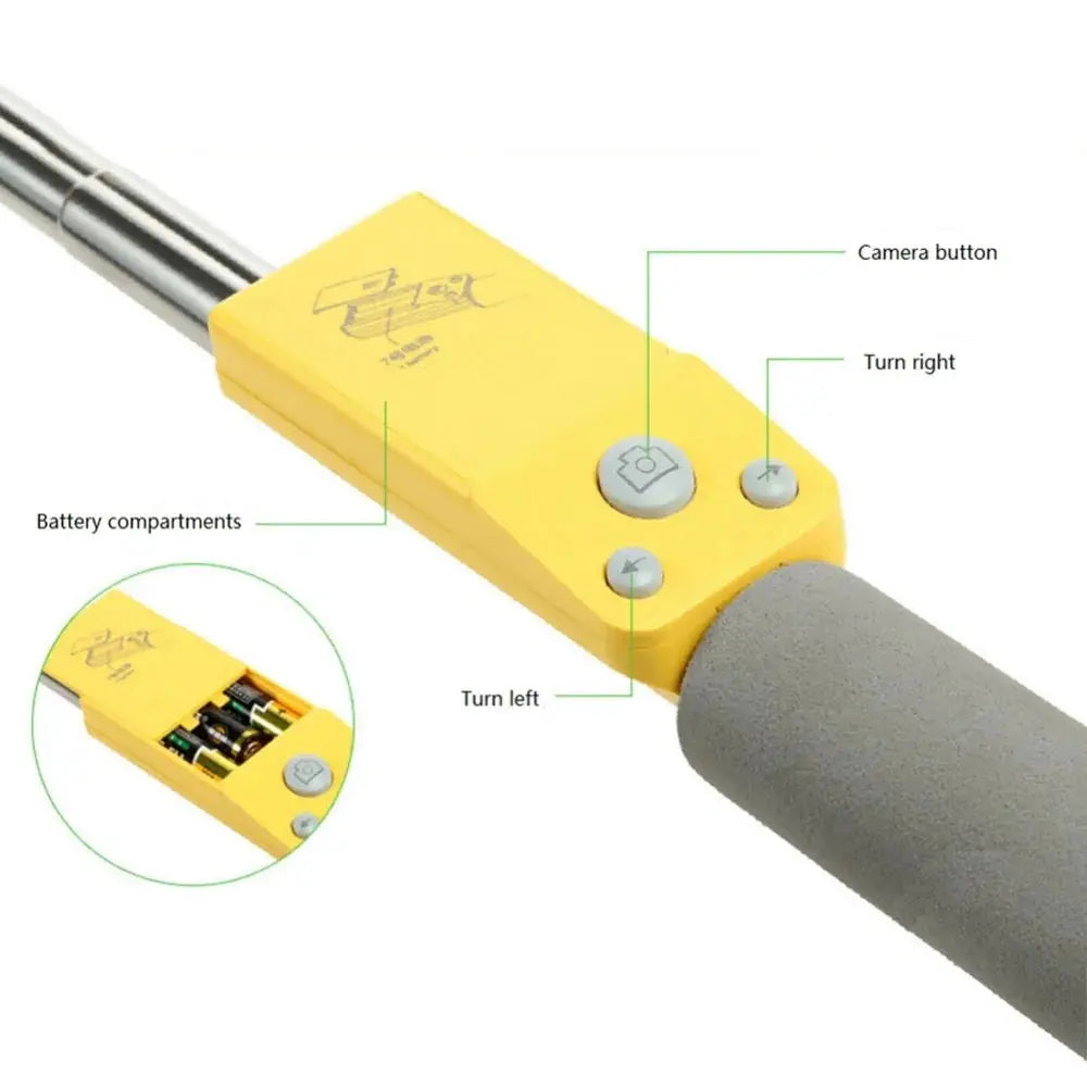 360 Rotation Selfie Stick   This innovative device allows you to rotate your phone a full 360 degrees to get the perfect shot every time. Whether you're taking a solo selfie or a group photo, this selfie stick has you covered. My Store
