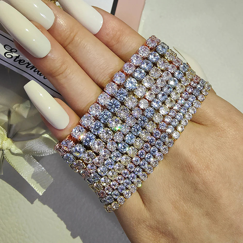 Women's Zircon Tennis Bracelet HejK.com Marketplace LLC