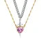 Two Color Couple Necklace WEM Support (www.WEM.support)