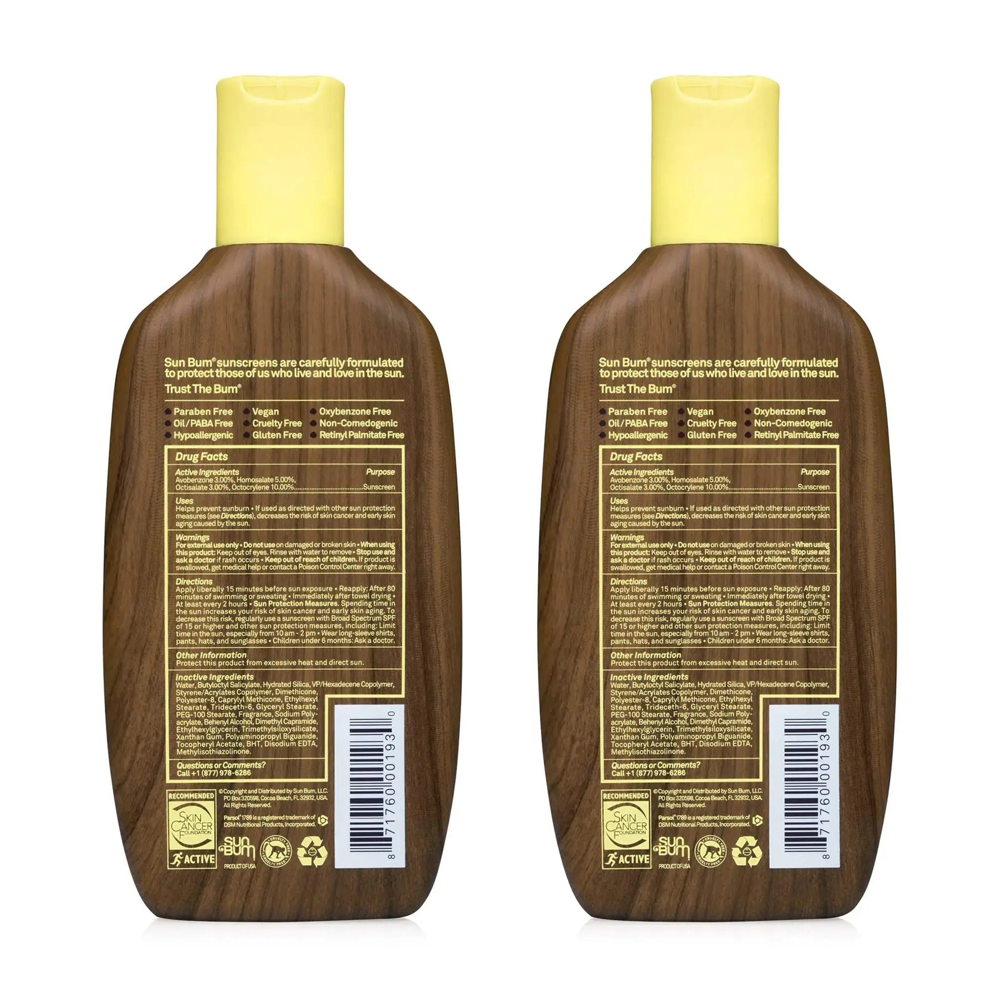 Sun Bum Sun Bum Original Spf 30 Sunscreen Lotion Vegan and Reef Friendly (octinoxate & Oxybenzone Free) Broad Spectrum Moisturizing Uva/uvb Sunscreen With Vitamin E 8 Ounce 2 Pack 16 Fl Oz (Pack of 1) My Store